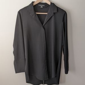 🇨🇦 Periphery Black Shirt with Zip Detail